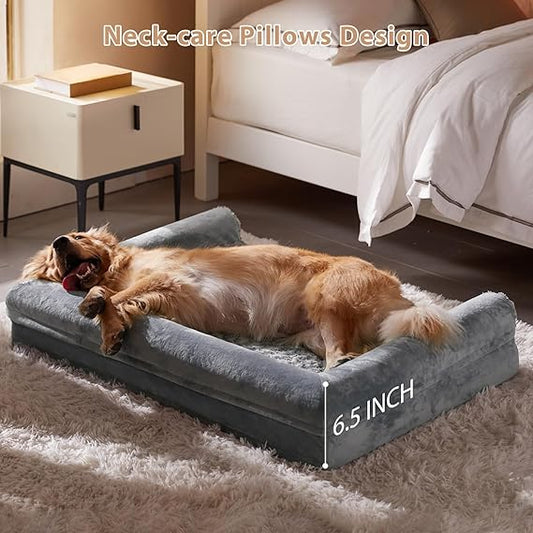 BFPETHOME Orthopedic Dog Bed for Large Dogs – Comfort and Durability
