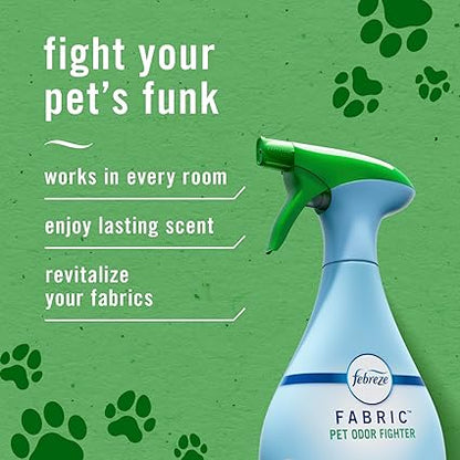 Febreze Pet Odor Fighter Fabric Refresher – 2 Pack (16.9 oz)