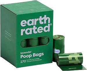 Dog Poop Bags Refill – Strong, Leak-Proof & Lavender, 270 Bags