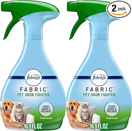 Febreze Pet Odor Fighter Fabric Refresher – 2 Pack (16.9 oz)