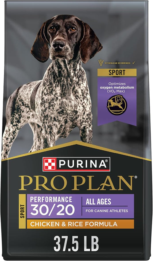 Purina Pro Plan Sport Performance All Life Stages High-Protein 30/20 Chicken & Rice Formula Dry Dog Food,