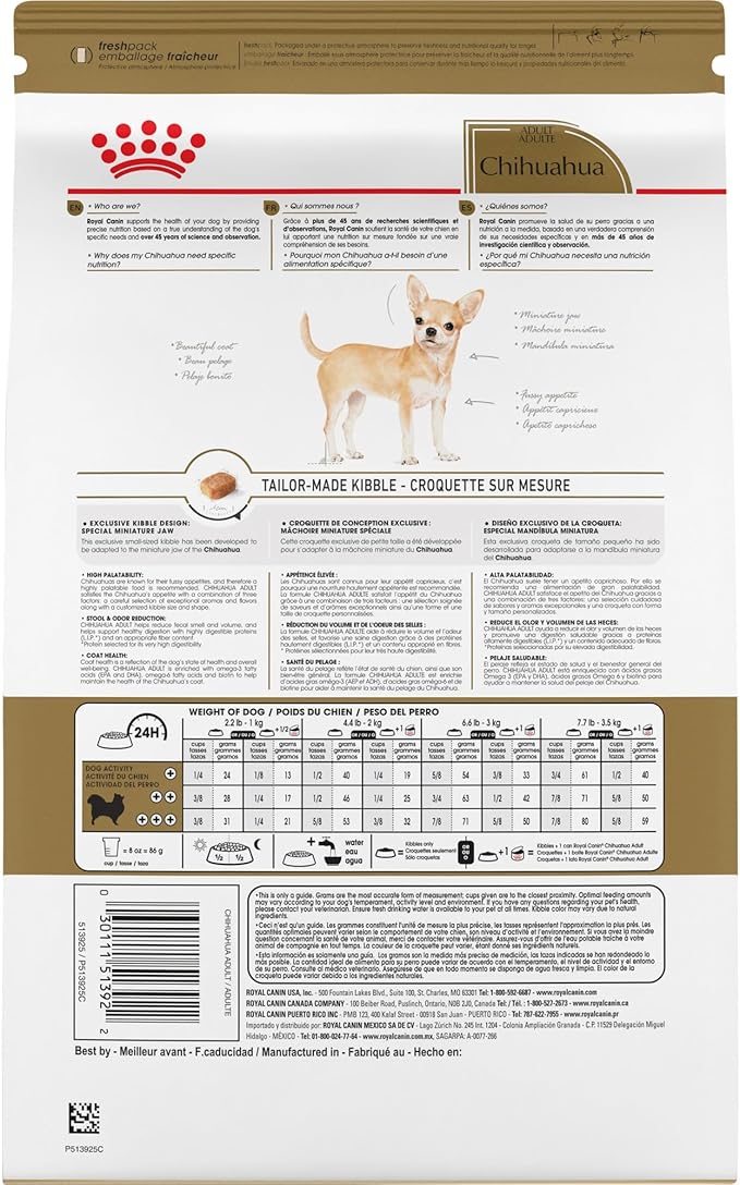 Royal Canin Chihuahua Adult Dry Dog Food – 4.5 kg