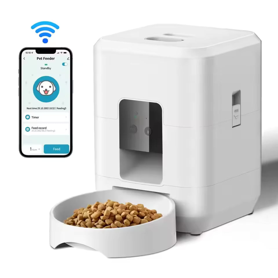 Smart Pet Feeder Automatic Cat Feeder Dog Slow Food Machine With Timed Quantitative Automatic Cat Food Dispenser Cat Dog Bowl